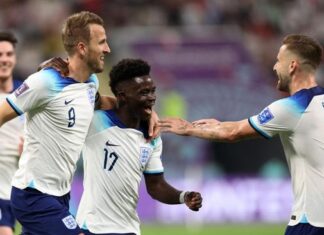 Hasil Piala Dunia 2022: Inggris Cukur Iran 6-2 inggris