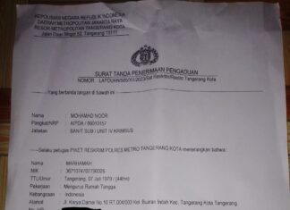 Korban Penipuan Berharap, Polres Metro Tangerang Kota Memproses Laporannya