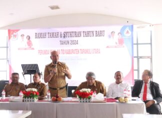 Bupati Taput Ramah Tamah dengan Pegawai BUMD Kabupaten Tapanuli Utara