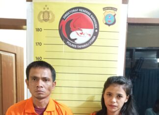 Satres Narkoba Polres Taput Amankan 2 Orang Pelaku Penyalagunaan Narkoba Jenis Extacy, Diantaranya 1 Wanita