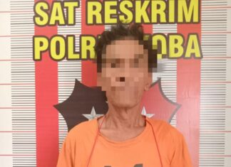 Resmob Satreskrim Polres Toba Ringkus Pelaku Pencuri Mobil Truck