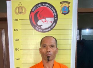 Warga Pahae Julu Pengedar Narkotika Jenis Sabu Diringkus Satreskrim Polres Taput