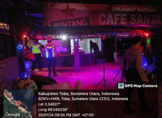 Polres Toba Laksanakan Giat Patroli Blue Light Untuk Antisipasi Guantibmas Jelang Pilkada 2024