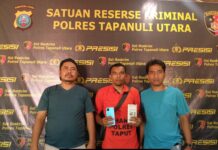 Pelaku Pencurian 5 Unit HP Dan Uang Tunai 9 Juta Digelandang Satreskrim Polres Taput