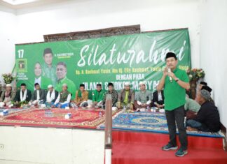 Caleg PPP, Harus rajin Silaturahmi, kepada Kyai dan Alim ulama di Dapil nya masing- Masing