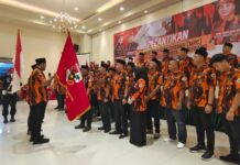 Sah, MPC PP Kota Tangerang, Dilantik Sekwil Banten Jaga Ideologi Pancasila Dan NKRI Harga Mati.