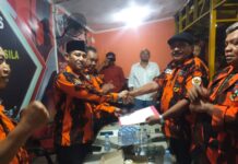 MPC Pemuda Pancasila Kota Tangerang mengesahkan Dankoti Maha Tidana MPC PP Kota Tangerang