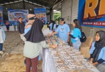 Barisan RFG Kota Tangerang, Gelar Tebus Murah 2000 Paket Sembako.