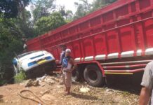 Tiga Orang Meninggal Dan 7 Unit Mobil Tertimpa Bencana Longsor di Jalinsum Taput-Tapteng