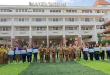 Sambut HUT Ke 31 Kota Tangerang, Dinsos. Salurkan Bansos Bagi 46 Mahasiswa Penerima