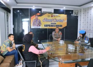 Program Jumat Curhat Masih Prioritas Utama Polres Bogor Dalam Menerima Aduan Curhattan Warga Masyarakat