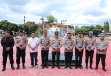 Kapolda Sumut Kunjungi Mako Polres Toba Terkait Persiapan Pelaksanaan Kegiatan F1H20 1 – 3 Maret 2024