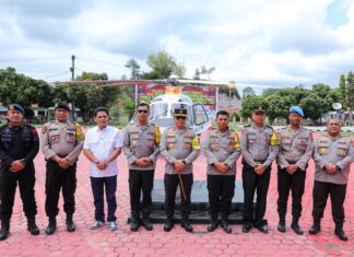 Kapolda Sumut Kunjungi Mako Polres Toba Terkait Persiapan Pelaksanaan Kegiatan F1H20 1 – 3 Maret 2024