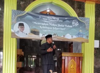 Peringatan Isra Mi’raj 1445 H Mushola Al-Iklas Kemang Asri Bogor