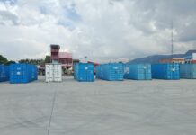 Sebayak 15 Kontainer Logistik F1 Power Boat Dikawal Langsung Personil Lantas Dan Personil Brimob Polda Sumut