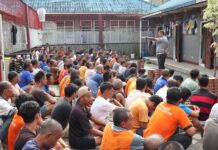 Kepala Rutan Kelas IIB Dan Ka,KPR Rutan Tarutung Himbau Warga Binaan Agar Jaga Ketertiban