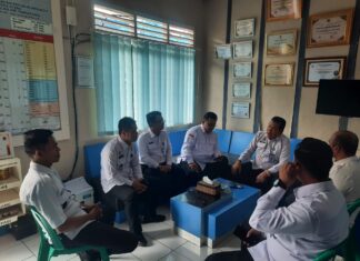 Tim Monitoring Dan Evaluasi Kanwil Kemenkumham Sumatera Utara Kunjungi Rutan Kelas IIB Tarutung