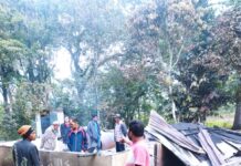 1 Unit Rumah Hangus Terbakar Diduga Akibat Arus Pendek Listrik
