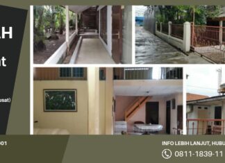Di Jual Rumah Lokasi Ciputat Tangerang Selatan, Akses Strategis ke Jalan Pusat 1 Menit