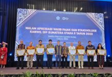 Pemerintah Kabupaten Tapanuli Utara Terima Penghargaan Dari Kanwil Direktorat Jenderal Pajak