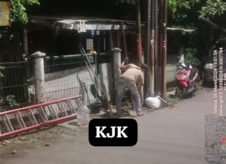 Diduga Belum Ada Izin Pemasangan Tiang Internet Kecamatan Tangerang Labrak Aturan