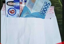 Money Politik Diduga dilakukan oknum Timses Caleg Partai Demokrat