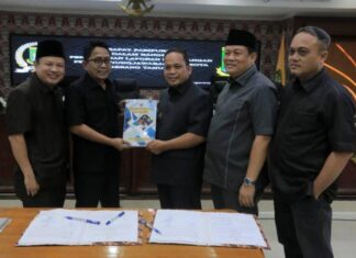 Paripurna LKPJ, PJ Walikota Tangerang Sampaikan Capaian Tahun 2023