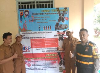 Wilayah Hukum Polsek Tenjo Laksanakan Giat Sambang Kantor Desa Cilaku Beri Himbauan Kamtibmas