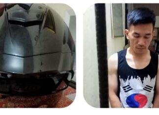 Pelaku Pencurian Helm Diamankan di Areal Kampus IPB Dramaga Bogor