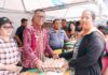 Menyambut Hari Besar Keagamaan Pemkab Toba Bekerjasama Dengan Bank Sumut Gelar Pasar Murah Di Pasar Laguboti
