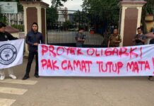 Proyek Alam Sutera Samping Kantor Kecamatan Pinang Di Demo Warga, PAMPI: Camat Jangan Tutup Mata!