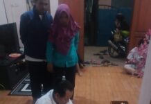 Kapolsek Ciomas Bersama Team Identifikasi Laksanakan Olah TKP Terjadinya Tindak Pidana Pencurian