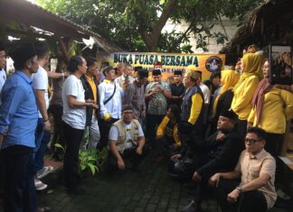 Ring Satu Bersama Lintas Jaringan Adakan Silaturrahmi dan Buka Puasa Bersama H.Sachrudin