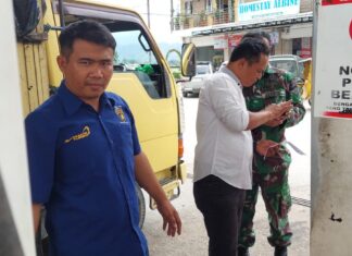 Mengantisipasi Kelangkaan BBM Menjelang Mudik Lebaran Sat Reskrim Polres Taput Cek Pasokan BBM Di SPBU Taput