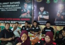 Jelang Lebaran Idul Fitri 1445 Hijriah,- DPC Dan DPAC Karawaci PPBNI Satria Banten kota Tangerang Bagikan Takjil Dan Santuni Anak Yatim