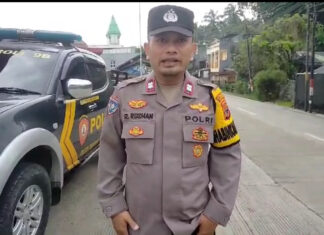 Polsek Tamansari Pantau Keamanan dan Kondisi Objek Wisata Curug Nangka Kabupaten Bogor