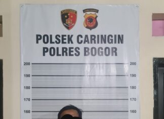 Polsek Caringin Amankan Pelaku Tindak Pidana Penggelapan