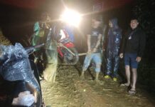Polsek Babakan Madang Dan Intansi Terkait Lakukan Penanganan Cepat Longsor di Desa Karang Tengah Bogor