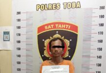 Satresnarkoba Polres Toba Tangkap Seorang Tersangka Pengedar Narkoba