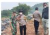 Unit Tipiter Polres Bogor Bersama Polsek Rancabungur Cek TKP Dimana Adanya Tempat Pengolahan Limbah Sampah Ilegal Di Desa Mekarsari