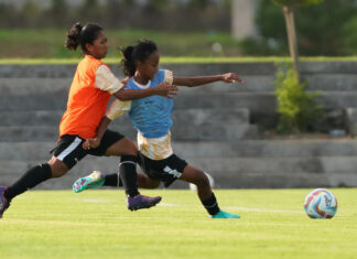 Menjelang Piala Asia Wanita, Tim U – 17 Putri Lakukan Latihan Fisik dan Teknik
