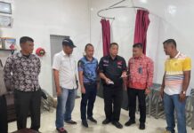Kasat Intel Polres Taput Kunjungi Lapas Kelas IIB Siborongborong