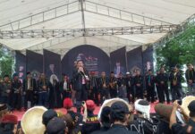 Puluhan ribu masa anggota antusias mensukseskan Harlah ormas PPBNI yg ke 3 tahun