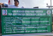Polres Toba Lakukan Pengamanan Aksi Damai Hari Buruh Nasional Dikawasan PT TPL Kabupaten Toba