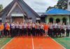 Kapolres Tapanuli Utara AKBP Ernis Sitinjak Bertindak Sebagai Pembina Upacara Kesadaran Berbangsa dan Bernegara di Rutan Tarutung