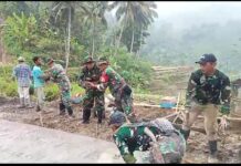 Masyarakat Kutaiwaringin Terima Kasih Kepada TNi Dengan Adanya Program TMMD Ke 120 Kodim 0615 Kuningan