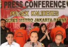 Polsek Kalideres Menangkap Tiga muda Pelaku Pemerasan Modus Kencan Palsu di Mechat Terancam Hukuman 9 Tahun Penjara