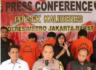 Polsek Kalideres Menangkap Tiga muda Pelaku Pemerasan Modus Kencan Palsu di Mechat Terancam Hukuman 9 Tahun Penjara