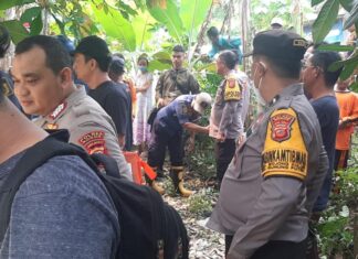 Polsek Gunung Putri Lakukan Investigasi Penyelidikan Terkait Adanya Penemuan Mayat di Pinggir Kali Cikeas