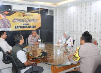 Polres Bogor Melayani Aduan Masyarakat Melalui Program Jum’at Curhat Guna Mencari Solusi